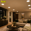 LED Downlight | Rond | 3000-4000-6500K | Ø 24 cm | Inbouw | DIP switch | IP44 | 12W-16W-20W LDR08895 - 4