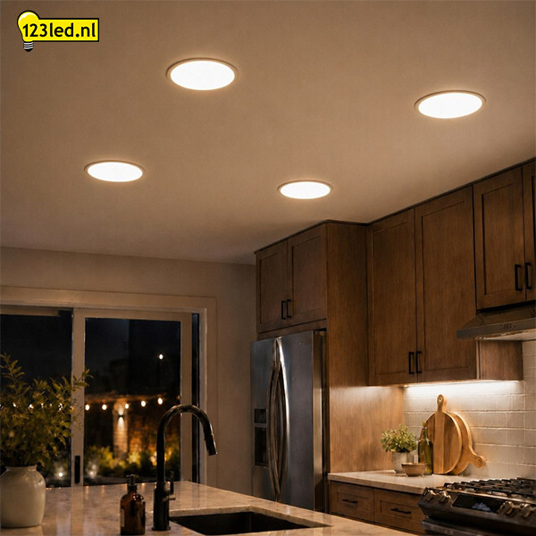 LED Downlight | Rond | 3000-4000-6500K | Ø 24 cm | Inbouw | DIP switch | IP44 | 12W-16W-20W LDR08895 - 5