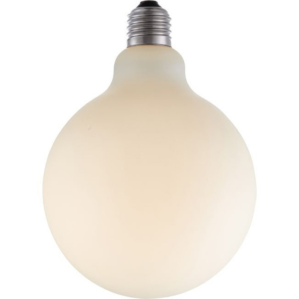 LED Filament lamp Globe Mat Wit dimbaar (E27, 5.5W, 2500K) 123led 123led