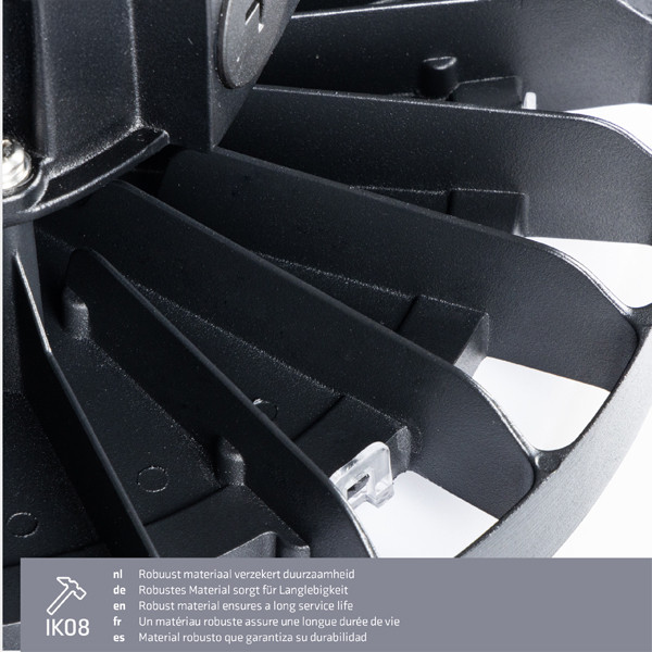 123led LED High Bay lamp 150W | 4000K | 0-10V | 27.750 lumen | IP65 | Lumileds  LDR06802 - 4