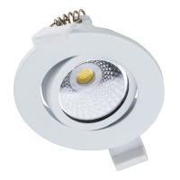 123led LED Inbouwspot | Rond | Ø 8.2 cm | 2700-4000-6000K | Dimbaar |  3.5W  LDR06810