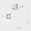 123led LED Inbouwspot | Rond | Ø 8.2 cm | 2700-4000-6000K | Dimbaar |  3.5W  LDR06810 - 7