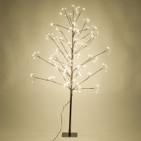 123led LED Kerstboom 120 cm | Warm wit | 240 lampjes | Geschikt voor buiten  LKO00671