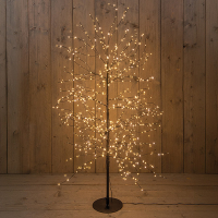 LED Kerstboom 150 cm | Extra warm wit & twinkle | 1000 lampjes | Geschikt voor buiten LDR07409