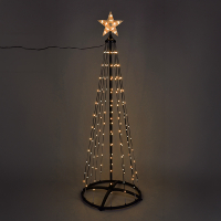 LED Kerstboom 150 cm | Extra warm wit | 154 lampjes | Geschikt voor buiten LKO00905