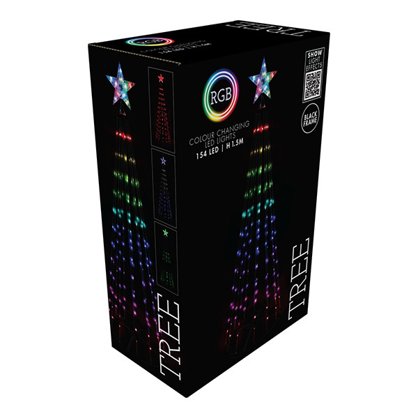 LED Kerstboom 150 cm | Multicolor | 154 lampjes | Geschikt voor buiten LKO00836 - 2