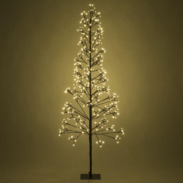 123led LED Kerstboom 180 cm | 400 lampjes | Warm wit | Geschikt voor buiten  LKO00701 - 1