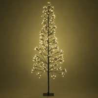 123led LED Kerstboom 180 cm | 400 lampjes | Warm wit | Geschikt voor buiten  LKO00701