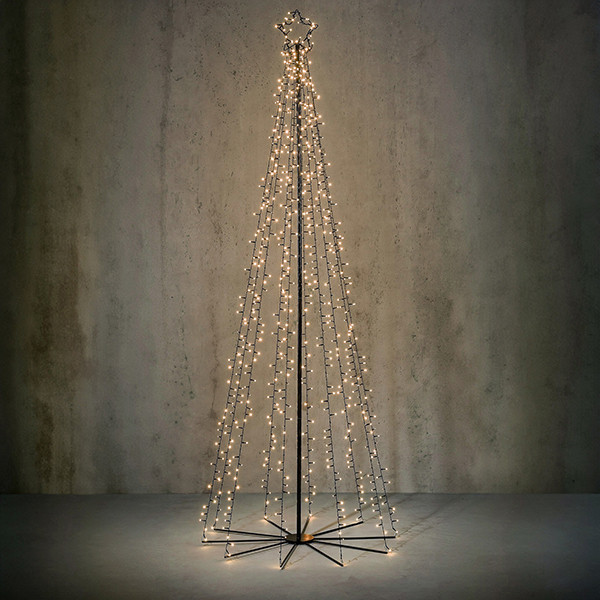 LED Kerstboom 185 cm | Extra warm wit & twinkle | 560 lampjes | Geschikt voor buiten LDR07404 - 1