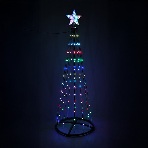 LED Kerstboom 210 cm | Multicolor | 370 lampjes | Geschikt voor buiten LKO00837 - 1