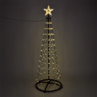 LED Kerstboom 210 cm | Warm wit | 370 lampjes | Geschikt voor buiten LKO00840
