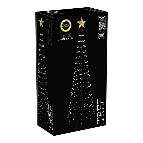 LED Kerstboom 210 cm | Warm wit | 370 lampjes | Geschikt voor buiten LKO00840 - 2