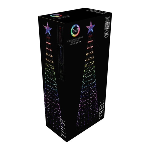 LED Kerstboom 300 cm | Multicolor | 550 lampjes | Geschikt voor buiten LKO00838 - 2