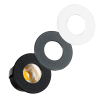 123led LED Mini inbouwspot | Rond | Ø 38mm | 1800-2700K | Dimbaar | 3W  LDR06808 - 1