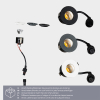 123led LED Mini inbouwspot | Rond | Ø 38mm | 1800-2700K | Dimbaar | 3W  LDR06808 - 4