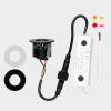 123led LED Mini inbouwspot | Rond | Ø 38mm | 1800-2700K | Dimbaar | 3W  LDR06808 - 8
