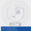 123led LED Plafondlamp | Rond | Ø 25 cm | 3000-4000-6000K | 1440 lumen | IP54 | 8W | Wit LDR06804 - 4