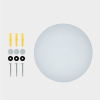 123led LED Plafondlamp | Rond | Ø 25 cm | 3000-4000-6000K | 1440 lumen | IP54 | 8W | Wit LDR06804 - 8
