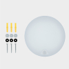 123led LED Plafondlamp | Rond | Ø 25 cm | 3000-4000-6000K | 1440 lumen | IP54 | 8W | Wit LDR06805 - 8