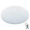 123led LED Plafondlamp met sensor | Ø 25 cm | 3000-4000-6000K | 1440 lumen | IP54 | 8W  LDR02252 - 1