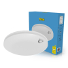 123led LED Plafondlamp met sensor | Ø 25 cm | 3000-4000-6000K | 1440 lumen | IP54 | 8W  LDR02252 - 1