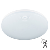 123led LED Plafondlamp met sensor | Ø 25 cm | 3000-4000-6000K | 1440 lumen | IP54 | 8W  LDR06805 - 1