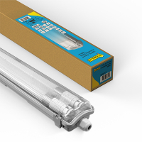 123led LED TL armatuur 150 cm | incl. TL buizen | 4000K (840) | 5280 lumen | IP65 | 2x 22W LDR08817