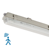 LED TL armatuur met sensor 120 cm | incl. TL buis | 4000K | 2100 lumen | IP65 | 14W