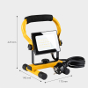 123led LED bouwlamp draagbaar | 4000K | 2000 lumen | IP65 | 20W  LDR06796 - 7
