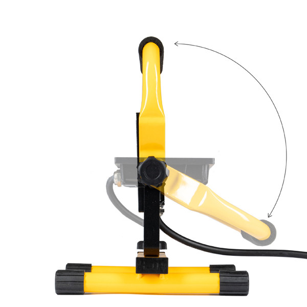 123led LED bouwlamp draagbaar | 4000K | 2700 lumen | IP65 | 30W  LDR06797 - 4