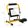 123led LED bouwlamp draagbaar | 4000K | 4200 lumen | IP65 | 50W  LDR06798 - 7