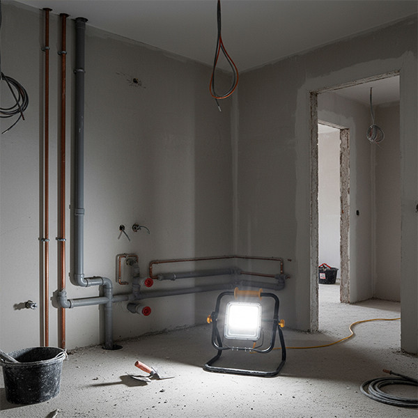 123led LED bouwlamp draagbaar | 4000K | 5800 lumen | IP65 | 50W LDR09462 - 3