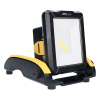 123led LED bouwlamp op accu | 5000K | 2900 lumen | IP54 | Zwart | 20W  LDR06600 - 2