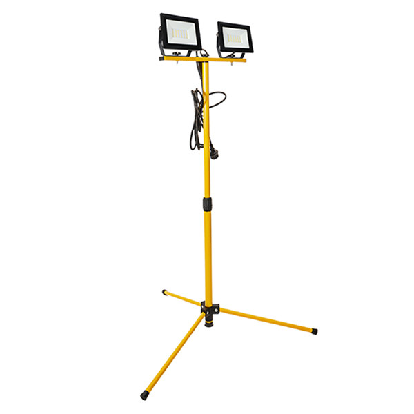 123led LED bouwlampen op statief 120 cm | 4000K | 5100 lumen | IP54 | 2x 30W  LDR06722 - 1