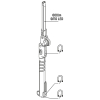 123led LED inspectielamp oplaadbaar | 5000K | 600 lumen | IP54 | 5W  LDR06742 - 6