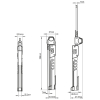 123led LED inspectielamp oplaadbaar | 5000K | 600 lumen | IP54 | 5W  LDR06742 - 7