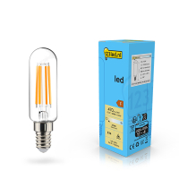 123led LED lamp E14 | Buis T25 | Filament | Helder | 2700K | 4.5W (40W)  LDR02126