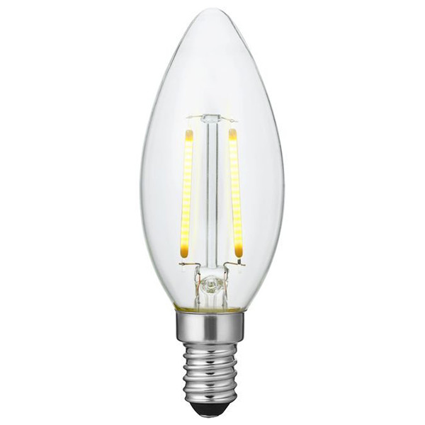 123led LED lamp E14 | Kaars C35 | Filament | 2200K | Dimbaar | CRI >93 | 2W (13W) LDR09274 - 2