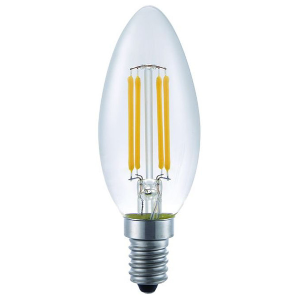123led LED lamp E14 | Kaars C35 | Filament | 2200K | Dimbaar | CRI >93 | 4W (32W) LDR09276 - 1