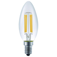 123led LED lamp E14 | Kaars C35 | Filament | 2200K | Dimbaar | CRI >93 | 4W (32W) LDR09276