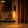 123led LED lamp E14 | Kaars C35 | Filament | Goud | 2100K | Dimbaar | 3.5W (25W) LDR02662 - 4