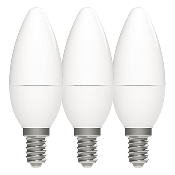 123led LED lamp E14 | Kaars C35 | Mat | 2.2W (25W) | 3 stuks  LDR06566 - 1