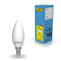 123led LED lamp E14 | Kaars C35 | Mat | 2700K | 2.5W (25W) LDR01850