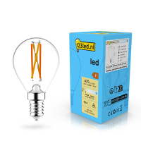 123led LED lamp E14 | Kogel G45 | Dim to Warm | Filament | 2200-2700K | Dimbaar | 4.5W (40W)  LDR02076