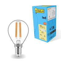 123led LED lamp E14 | Kogel G45 | Filament | 2700K | 4.5W (40W)