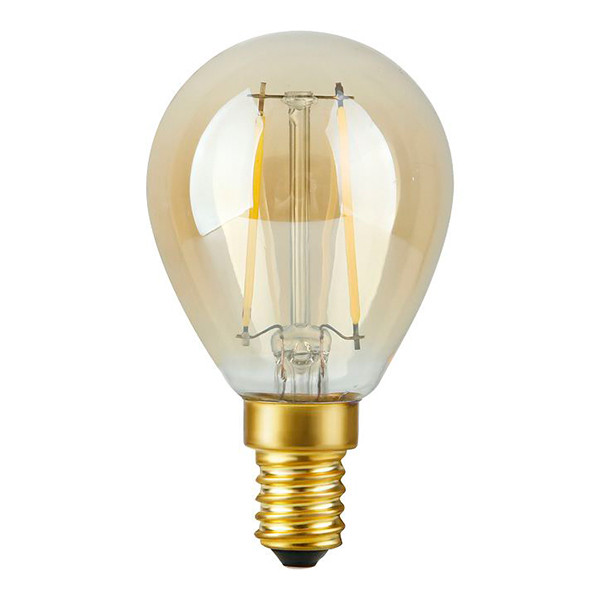 123led LED lamp E14 | Kogel G45 | Filament | Goud | 2200K | Dimbaar | 2.9W (25W) LDR09469 - 2