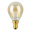 123led LED lamp E14 | Kogel G45 | Filament | Goud | 2200K | Dimbaar | 2.9W (25W) LDR09469 - 2