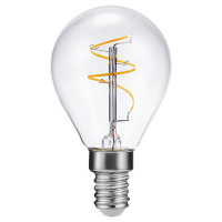 123led LED lamp E14 | Kogel G45 | Filament | Helder | 2200K | Dimbaar | 3.2W (30W)  LDR09123