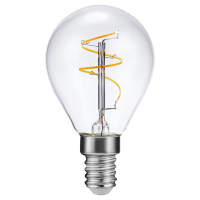 123led LED lamp E14 | Kogel G45 | Filament | Helder | 2200K | Dimbaar | 3.2W (30W)  LDR09123