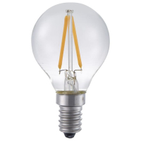 123led LED lamp E14 | Kogel G45 | Filament | Helder | 2500K | Dimbaar | 2W (13W)  LDR09300